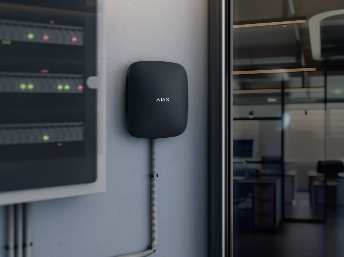 Ajax Hub, de centrale van het alarmsysteem
