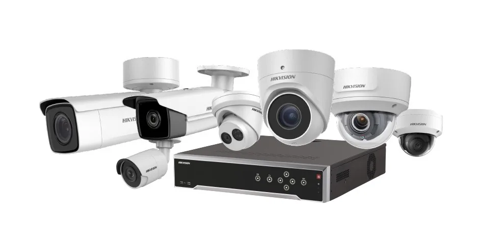 Hikvision beveiligingscamera's en recorder